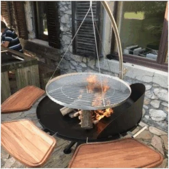 Tablette Barbecue Balgrill & Fire Pit -Barbecue Délices Promo accessoire nielsen tablette pour balgrill fire pit 3