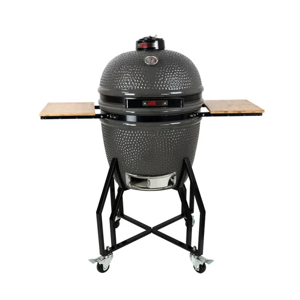 Kamado Grill Guru Classic Large Øint 46cm Sur Chariot 7 Kamado Grill Guru Classic Large Øint 46cm Sur Chariot – Image 5