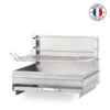 Barbecue Grilloir Charbon Encastrable Le Marquier Montory Inox 1 Barbecue Grilloir Charbon Encastrable Le Marquier Montory Inox -Barbecue Délices Promo barbecue charbon de bois encastrable le marquier montory inox