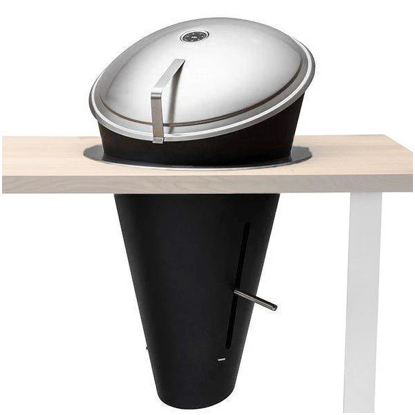 Barbecue Charbon Höfats CONE + Kit Encastrement Fonte D'aluminium 4 Barbecue Charbon Höfats CONE + Kit Encastrement Fonte D'aluminium – Image 2