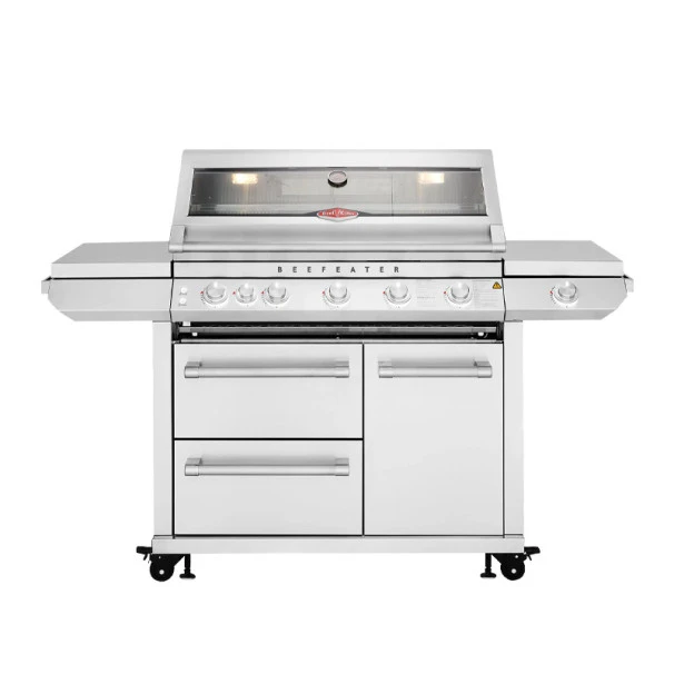 Barbecue Gaz Beefeater 7000 Premium Inox 5 Brûleurs 3 Barbecue Gaz Beefeater 7000 Premium Inox 5 Brûleurs