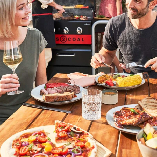 Barbecue Gaz Et Charbon Hybride Char-Broil Gas2Coal 330 2.0 3 Brûleurs + 1 Latéral 11 Barbecue Gaz Et Charbon Hybride Char-Broil Gas2Coal 330 2.0 3 Brûleurs + 1 Latéral – Image 9