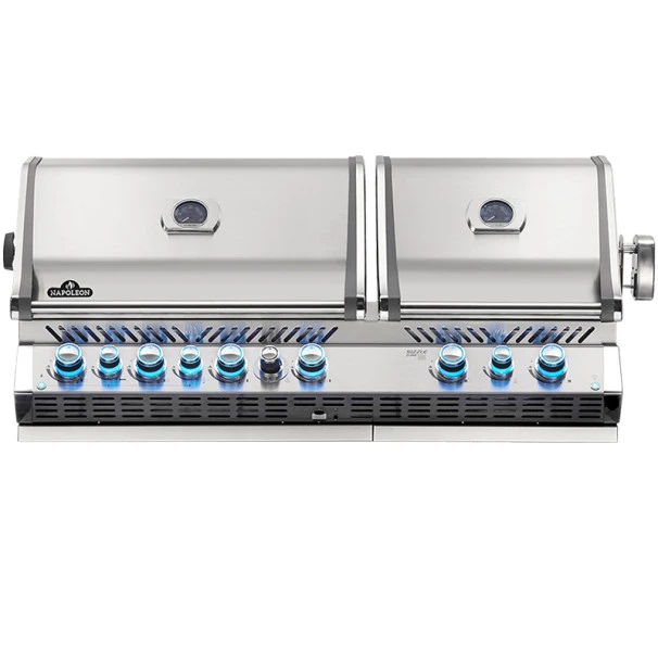 Napoleon Barbecue Gaz Encastrable Napoléon Prestige Pro 825 Inox 6 Brûleurs + 2 Rôtissoires 5 Napoleon Barbecue Gaz Encastrable Napoléon Prestige Pro 825 Inox 6 Brûleurs + 2 Rôtissoires – Image 3