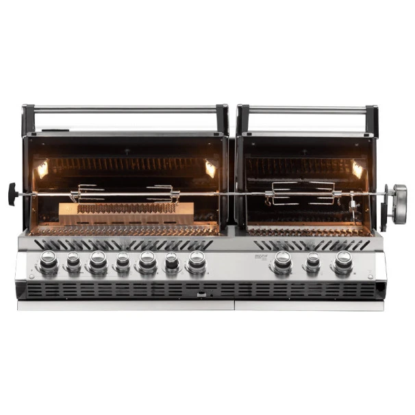 Napoleon Barbecue Gaz Encastrable Napoléon Prestige Pro 825 Inox 6 Brûleurs + 2 Rôtissoires 3 Napoleon Barbecue Gaz Encastrable Napoléon Prestige Pro 825 Inox 6 Brûleurs + 2 Rôtissoires