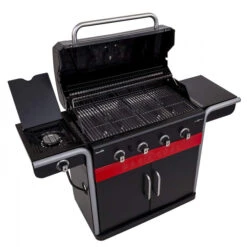 Barbecue Gaz Et Charbon Hybride Char-Broil Gas2coal 440 4 Brûleurs + 1 Latéral -Barbecue Délices Promo barbecue gaz et charbon char broil gastocoal 440 4