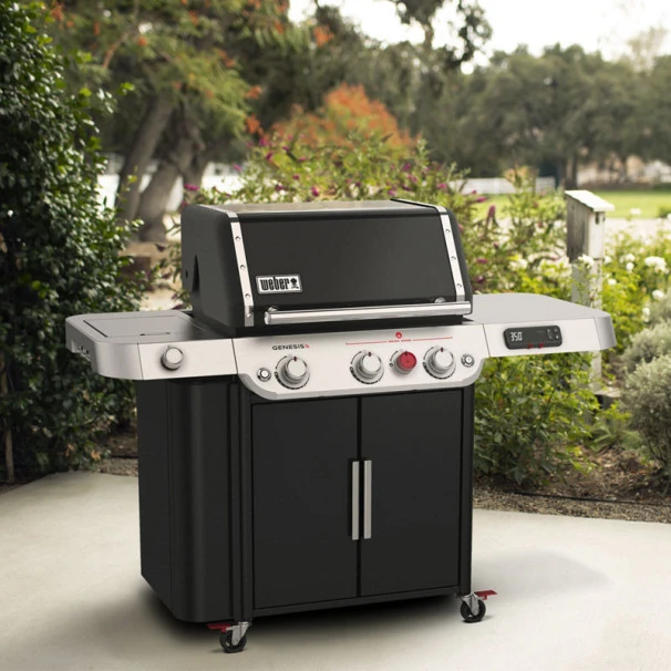 Barbecue Gaz Weber Genesis E-335 GBS 3 Brûleurs + 1 Latéral 4 Barbecue Gaz Weber Genesis E-335 GBS 3 Brûleurs + 1 Latéral – Image 2