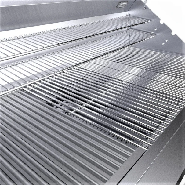 Barbecue Gaz Et Charbon Hybride Encastrable Sunstone Inox 2 Brûleurs 7 Barbecue Gaz Et Charbon Hybride Encastrable Sunstone Inox 2 Brûleurs – Image 5