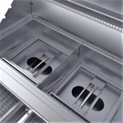 Barbecue Gaz Et Charbon Hybride Encastrable Sunstone Inox 2 Brûleurs 16 Barbecue Gaz Et Charbon Hybride Encastrable Sunstone Inox 2 Brûleurs -Barbecue Délices Promo barbecue hybride gaz et charbon encastrable sunstone emchdz42 6