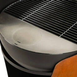 Barbecue Braséro Charbon Crambe Acier Corten Et Noir 7 Barbecue Braséro Charbon Crambe Acier Corten Et Noir -Barbecue Délices Promo bbq charbon crambe m corten black metal diam 64 2