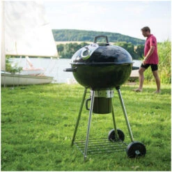 Napoleon Barbecue Charbon Avec Couvercle Napoléon Rodéo -Barbecue Délices Promo bbq charbon ferme napoleon boule rodeo 57 10