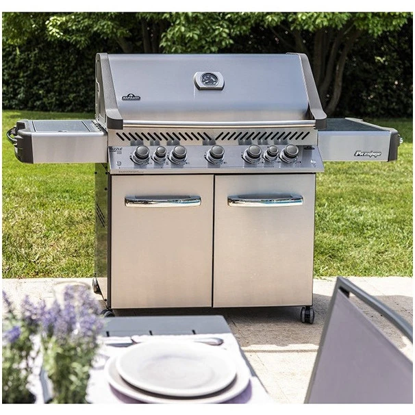 Napoleon Barbecue Gaz Napoléon Prestige 665 SIBPSS 5 Brûleurs + 1 Latéral + 1 Arrière 4 Napoleon Barbecue Gaz Napoléon Prestige 665 SIBPSS 5 Brûleurs + 1 Latéral + 1 Arrière – Image 2