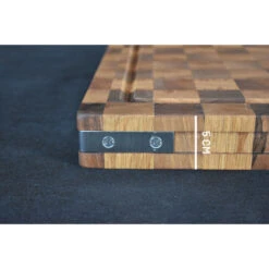 Billot à Poser En Bois Debout De Noyer Et Chêne Et équerres Inox 50 X 40 Cm 11 Billot à Poser En Bois Debout De Noyer Et Chêne Et équerres Inox 50 X 40 Cm -Barbecue Délices Promo billot a poser chabret en noyer et chene et equerres inox 50 x 40 x 5 cm 2