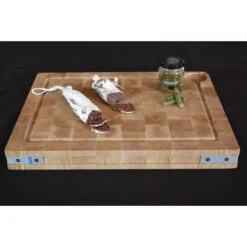 Billot à Poser Avec Rigole En Bois Debout De Charme Et équerres Inox 50 X 40 Cm 17 Billot à Poser Avec Rigole En Bois Debout De Charme Et équerres Inox 50 X 40 Cm -Barbecue Délices Promo billot a poser equerres inox 50x40x5cm 6