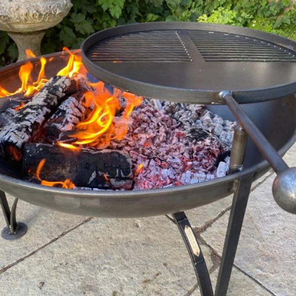 Braséro De Terrasse Plain Jane Timothy Ross Ø90 Avec Grille 4 Braséro De Terrasse Plain Jane Timothy Ross Ø90 Avec Grille – Image 2