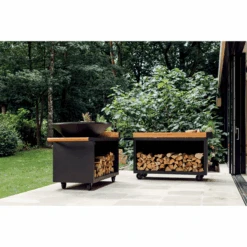 Braséro Plancha OFYR Island 100 Pro Black Billot Teck 9 Braséro Plancha OFYR Island 100 Pro Black Billot Teck -Barbecue Délices Promo brasero ofyr island pro 100 black plancha bois de teck 1