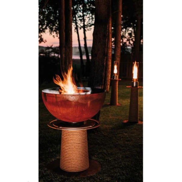 Braséro Plancha Masuria Juno 1000 Acier Corten 3 Braséro Plancha Masuria Juno 1000 Acier Corten