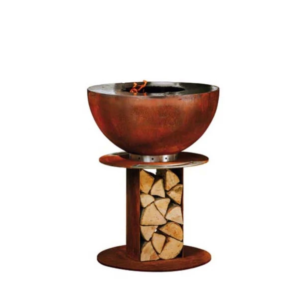 Braséro Plancha Masuria Stilo 800 Acier Corten 4 Braséro Plancha Masuria Stilo 800 Acier Corten – Image 2