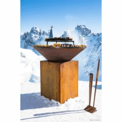 Braséro Plancha OFYR Classic 85 Acier Corten -Barbecue Délices Promo brasero plancha ofyr classic 85 100 4