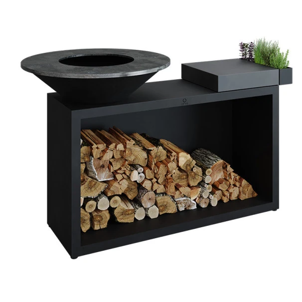 Braséro Plancha OFYR Island 85 Black Billot Céramique 3 Braséro Plancha OFYR Island 85 Black Billot Céramique