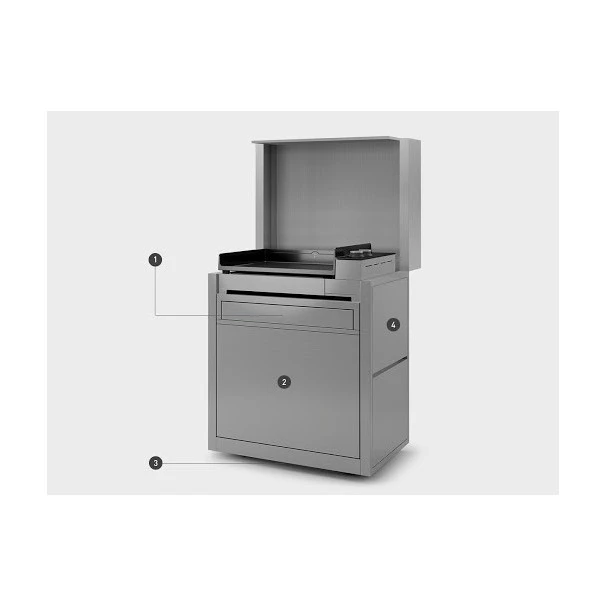 Chariot Sur Mesure Plancha Forge Adour Premium 60 Inox 6 Chariot Sur Mesure Plancha Forge Adour Premium 60 Inox – Image 4