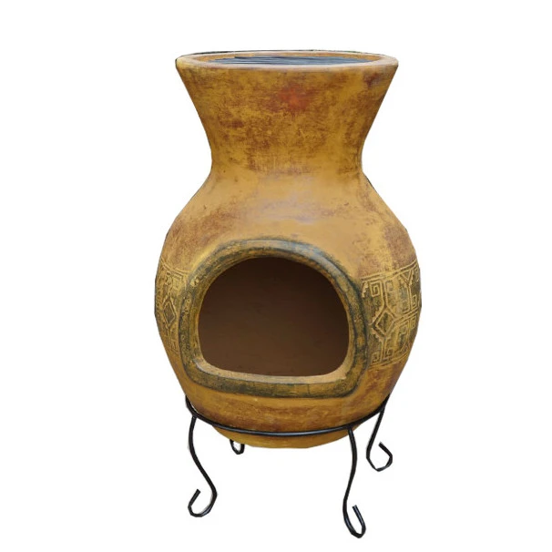 Cheminée Mexicaine Sur Base Avec Grille Inox Mexico Trade Center Jumbo 113 Cm Jaune 3 Cheminée Mexicaine Sur Base Avec Grille Inox Mexico Trade Center Jumbo 113 Cm Jaune