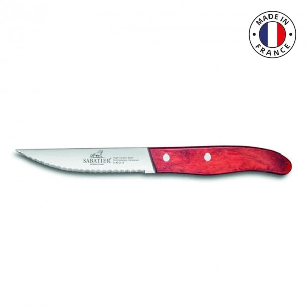 Couteau à Steak Sabatier Dallas 12.5 Cm Manche Palissandre 3 Couteau à Steak Sabatier Dallas 12.5 Cm Manche Palissandre