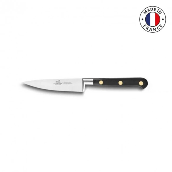 Couteau D'office Sabatier Ideal Laiton Noir 10 Cm 3 Couteau D'office Sabatier Ideal Laiton Noir 10 Cm