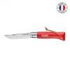 Couteau Opinel N°8 Baroudeur Rouge 2 Couteau Opinel N°8 Baroudeur Rouge -Barbecue Délices Promo couteau opinel n8 baroudeur rouge