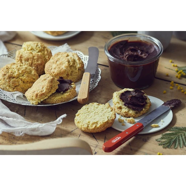 Couteau Opinel Petit Déjeuner Orange 4 Couteau Opinel Petit Déjeuner Orange – Image 2