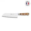 Couteau Sabatier Provencao Santoku Alvéolé 18cm Olivier 1 Couteau Sabatier Provencao Santoku Alvéolé 18cm Olivier -Barbecue Délices Promo couteau sabatier provencao santoku alveole 18cm olivier