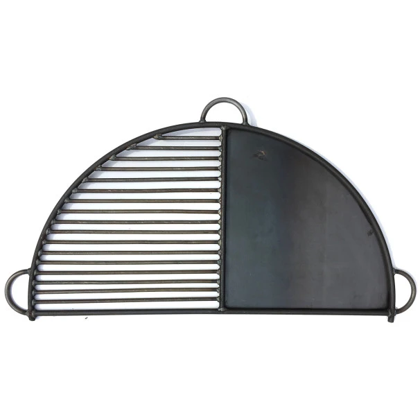 Demi-grille Plancha Pour Braséro Firepits 90 Cm 3 Demi-grille Plancha Pour Braséro Firepits 90 Cm