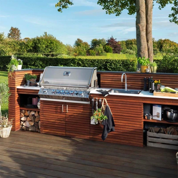Napoleon Barbecue Gaz Encastrable Napoléon Prestige Pro 665 Inox 5 Brûleurs + 1 Rôtissoire 4 Napoleon Barbecue Gaz Encastrable Napoléon Prestige Pro 665 Inox 5 Brûleurs + 1 Rôtissoire – Image 2
