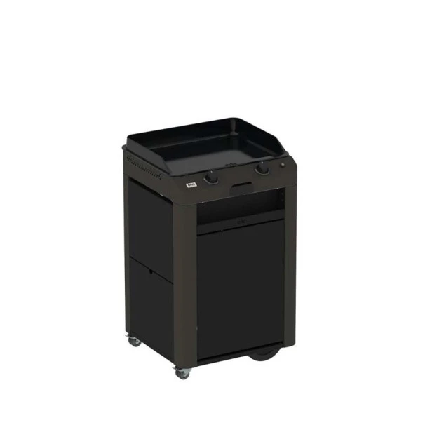 Ensemble Plancha Gaz Eno Fusion 60 Acier Sur Chariot + Capot 5 Ensemble Plancha Gaz Eno Fusion 60 Acier Sur Chariot + Capot – Image 3