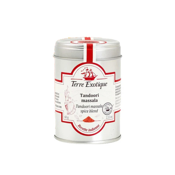 TERRE EXOTIQUE Epices Mélange Tandoori Massala 60G 3 TERRE EXOTIQUE Epices Mélange Tandoori Massala 60G