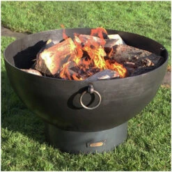 Braséro De Jardin Firepit Solex Ø70 X H55 Cm