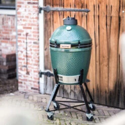 Kamado Big Green Egg S Øint 33 Cm Sur Chariot + Déflecteur 8 Kamado Big Green Egg S Øint 33 Cm Sur Chariot + Déflecteur -Barbecue Délices Promo kamado big green egg s sur chariot deflecteur 2