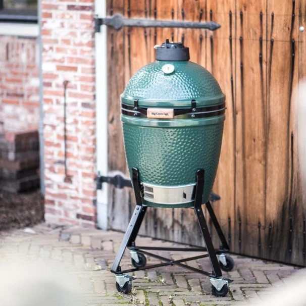 Kamado Big Green Egg S Øint 33 Cm Sur Chariot + Déflecteur 5 Kamado Big Green Egg S Øint 33 Cm Sur Chariot + Déflecteur – Image 3