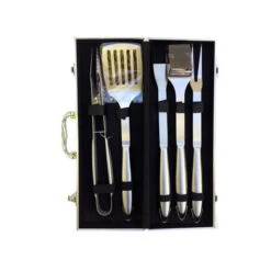 Mallette 5 Ustensiles Inox Barbecue Barbecue Republic