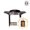 Ensemble Plancha électrique Roller Grill PL600E Inox Sur Chariot En Bois Et Inox Roller Grill 2 Ensemble Plancha électrique Roller Grill PL600E Inox Sur Chariot En Bois Et Inox Roller Grill -Barbecue Délices Promo plancha electrique pl600e inox roller grill sur chariot en bois et inox roller grill