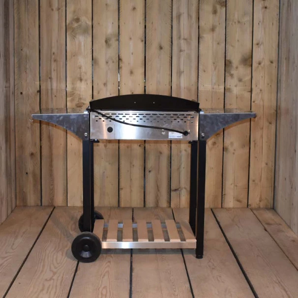 Ensemble Plancha électrique Roller Grill PL600E Inox Sur Chariot En Bois Et Inox Roller Grill 11 Ensemble Plancha électrique Roller Grill PL600E Inox Sur Chariot En Bois Et Inox Roller Grill – Image 9