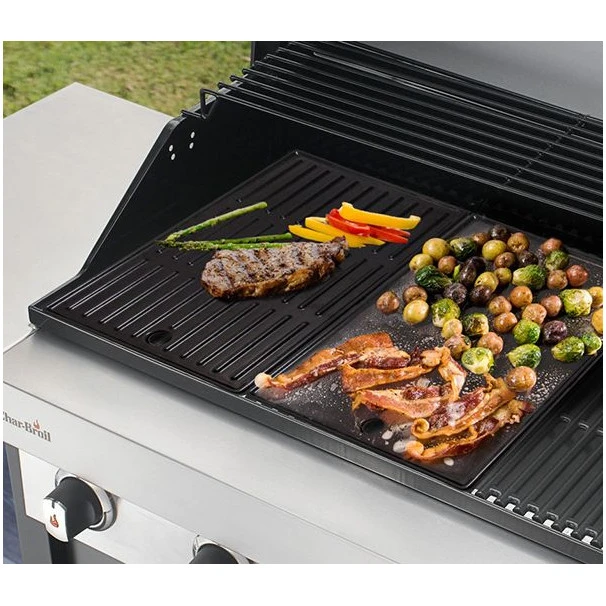Plancha Barbecue Gaz Char-Broil 3 Brûleurs Fonte 4 Plancha Barbecue Gaz Char-Broil 3 Brûleurs Fonte – Image 2