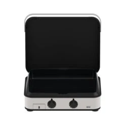 Plancha Gaz Eno 65 Enosign Inox Et Noir 2 Brûleurs 56 X 40 Avec Couvercle 17 Plancha Gaz Eno 65 Enosign Inox Et Noir 2 Brûleurs 56 X 40 Avec Couvercle -Barbecue Délices Promo plancha gaz enosign 65 inox et noir 4