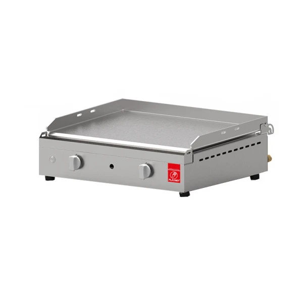 Ensemble Plancha Gaz Inox Planet Chef 55 Lisse Sur Chariot 4 Ensemble Plancha Gaz Inox Planet Chef 55 Lisse Sur Chariot – Image 2