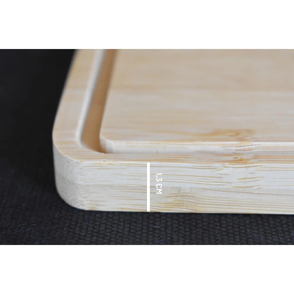 Planche à Découper Avec Rigole En Bambou 26 X 18 Cm 6 Planche à Découper Avec Rigole En Bambou 26 X 18 Cm – Image 4