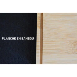 Planche à Découper Avec Rigole En Bambou 26 X 18 Cm 12 Planche à Découper Avec Rigole En Bambou 26 X 18 Cm -Barbecue Délices Promo planche a decouper bambou avec rigole s 3