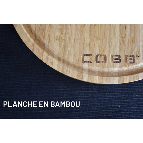 Cobb Planche à Découper Ronde Avec Rigole En Bambou 33 Cm 8 Cobb Planche à Découper Ronde Avec Rigole En Bambou 33 Cm – Image 6