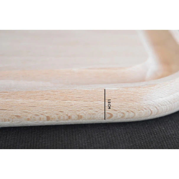Planche à Découper Avec Rigole En Hêtre 40 X 26 Cm 6 Planche à Découper Avec Rigole En Hêtre 40 X 26 Cm – Image 4