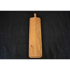 Planche à Découper Avec Rigole En Chêne Massif 19 X 70 Cm -Barbecue Délices Promo planche a decouper dutchdeluxes 19 x 70 cm 1
