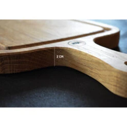 Planche à Découper Avec Rigole En Chêne Massif 19 X 70 Cm -Barbecue Délices Promo planche a decouper dutchdeluxes 19 x 70 cm 4