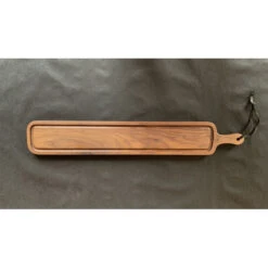 Planche à Découper Avec Rigole En Noyer 12 X 70 Cm -Barbecue Délices Promo planche a decouper dutchdeluxes stripe en noyer 12 x 70cm 1